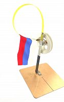 Набор жерлиц с подставкой из обмедненного поликарбоната, оснащенных, 5 шт, в сумке 